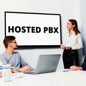 Hosted virtual PBX system