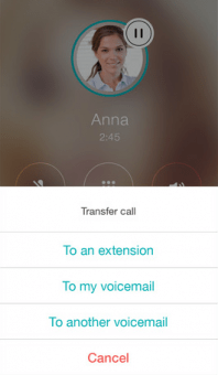 Ooma Office iOS Call Transfer