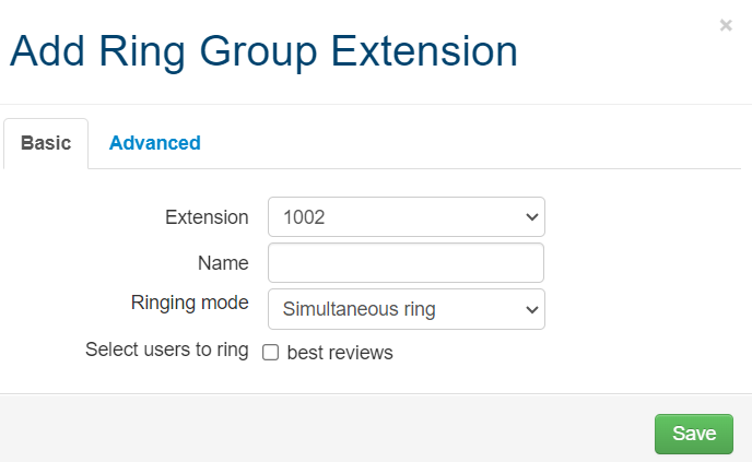 Ooma Office Ring Groups