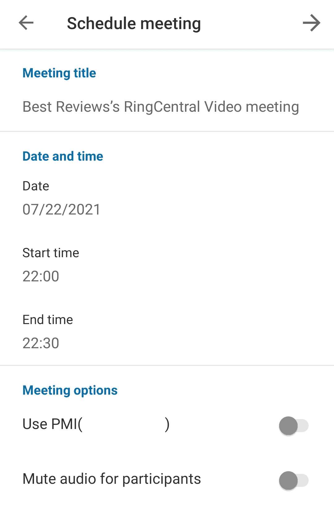 RingCentral Meetings Review