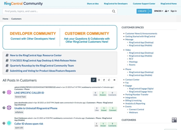RingCentral Community