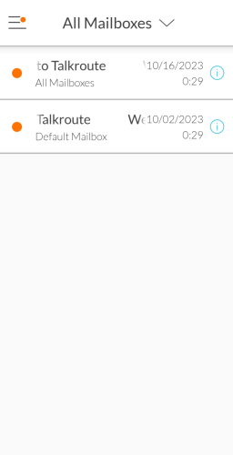 Talkroute Mobile Voicemail