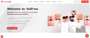 VoIP.ms Homepage